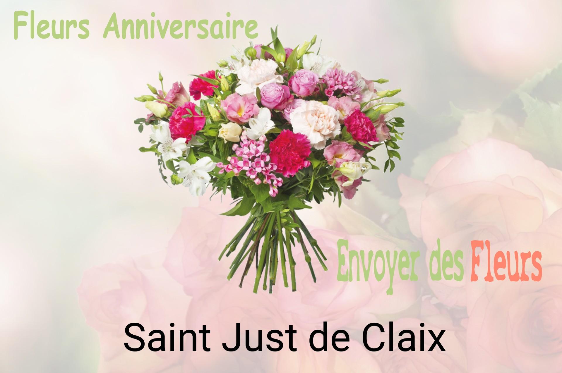 Bouquet de fleurs d’anniversaire livré à Saint-Just-de-Claix